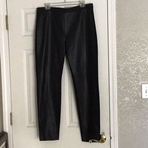 Eileen Fisher Italian leather pants